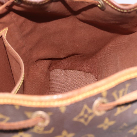 LOUIS VUITTON Monogram Montsouris MM Backpack M51136 LV Auth 186246A