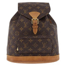 LOUIS VUITTON Monogram Montsouris MM Backpack M51136 LV Auth 186246A-13