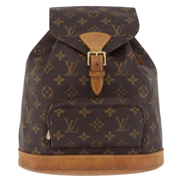 LOUIS VUITTON Monogram Montsouris MM Backpack M51136 LV Auth 186246A