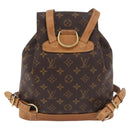 LOUIS VUITTON Monogram Montsouris MM Backpack M51136 LV Auth 186246A-2