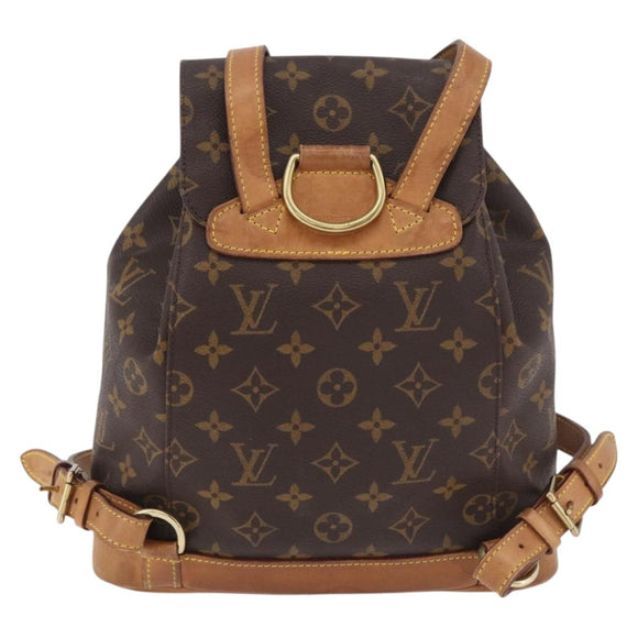 LOUIS VUITTON Monogram Montsouris MM Backpack M51136 LV Auth 186246A