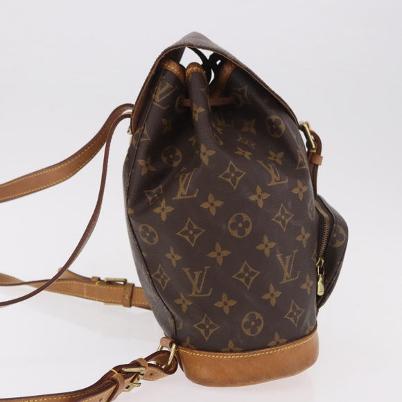 LOUIS VUITTON Monogram Montsouris MM Backpack M51136 LV Auth 186246A
