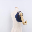 GUCCI GG Canvas Sherry Line Waist bag Navy Red 502095 Auth 186249M-20