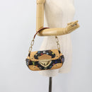 LOUIS VUITTON Monogram Multicolor Marilyn Bag Black M40207 LV Auth 186250SAV-23