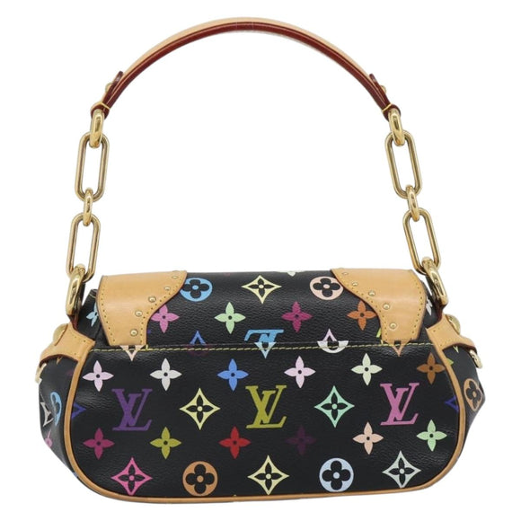LOUIS VUITTON Monogram Multicolor Marilyn Bag Black M40207 LV Auth 186250SAV
