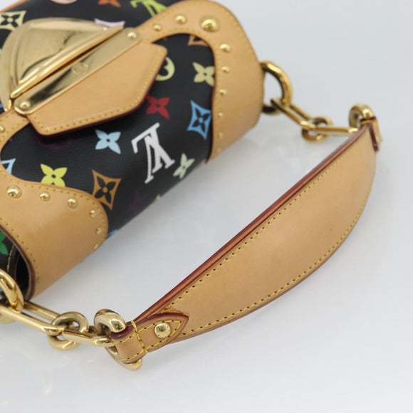 LOUIS VUITTON Monogram Multicolor Marilyn Bag Black M40207 LV Auth 186250SAV