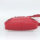 BALENCIAGA The Town Hand Bag Leather 2way Red 240579 Auth 186253M-11