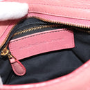 BALENCIAGA Giant Mini City Hand Bag Leather 2way Pink Gold 309544 Auth 186254M-20