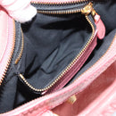 BALENCIAGA Giant Mini City Hand Bag Leather 2way Pink Gold 309544 Auth 186254M-24