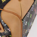 LOUIS VUITTON Monogram Multicolor Claudia Hand Bag Black M40194 Auth 186255SAV-10