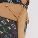 LOUIS VUITTON Monogram Multicolor Claudia Hand Bag Black M40194 Auth 186255SAV-11