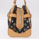 LOUIS VUITTON Monogram Multicolor Claudia Hand Bag Black M40194 Auth 186255SAV-4