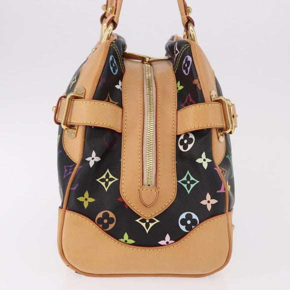 LOUIS VUITTON Monogram Multicolor Claudia Hand Bag Black M40194 Auth 186255SAV