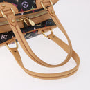 LOUIS VUITTON Monogram Multicolor Claudia Hand Bag Black M40194 Auth 186255SAV-7
