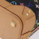 LOUIS VUITTON Multicolor Shirley MM Tote Bag Black M93213 LV Auth 186256SAV-13