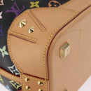 LOUIS VUITTON Multicolor Shirley MM Tote Bag Black M93213 LV Auth 186256SAV-14