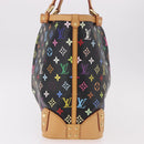 LOUIS VUITTON Multicolor Shirley MM Tote Bag Black M93213 LV Auth 186256SAV-4