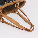 LOUIS VUITTON Multicolor Shirley MM Tote Bag Black M93213 LV Auth 186256SAV-7