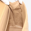 CHANEL Matelasse Hand Bag Caviar Skin Beige Gold CC Auth 186257V-22