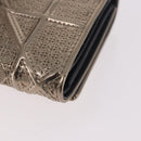 Christian Dior Diorama Portemonnee Leer Champagne Goud Auth 186259M-16