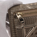 Christian Dior Diorama Portemonnee Leer Champagne Goud Auth 186259M-17
