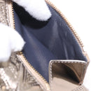 Christian Dior Diorama Portemonnee Leer Champagne Goud Auth 186259M-10