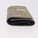 Christian Dior Diorama Portemonnee Leer Champagne Goud Auth 186259M-4