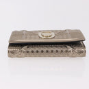 Christian Dior Diorama Portemonnee Leer Champagne Goud Auth 186259M-6