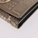 Christian Dior Diorama Portemonnee Leer Champagne Goud Auth 186259M-14