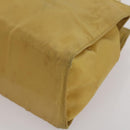 PRADA Hand Bag Nylon 2 Set Black Yellow Auth 186260-16