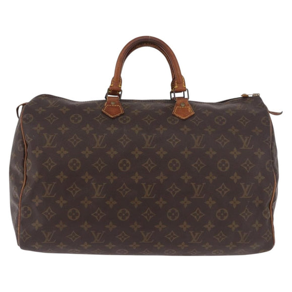 LOUIS VUITTON Monogram Speedy 40 Handtas M41522 LV Auth 186266