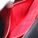 CELINE Hand Bag Leather Black Gold Auth 186268V-10