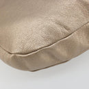 Salvatore Ferragamo Vala Shoulder Bag Leather Champagne Gold Gold Auth 186269A-14