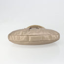 Salvatore Ferragamo Vala Shoulder Bag Leather Champagne Gold Gold Auth 186269A-5