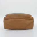 BOTTEGA VENETA Boston Bag PVC Canvas Beige Gold Auth 186272A-5