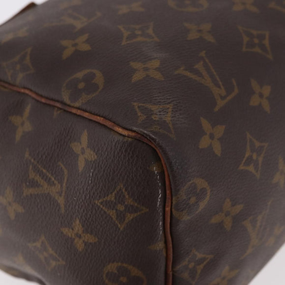 LOUIS VUITTON Monogram Speedy 25 Hand Bag M41528 LV Auth 186274