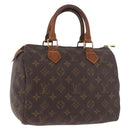 LOUIS VUITTON Monogram Speedy 25 Hand Bag M41528 LV Auth 186274-1