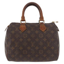 LOUIS VUITTON Monogram Speedy 25 Hand Bag M41528 LV Auth 186274-13