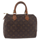 LOUIS VUITTON Monogram Speedy 25 Hand Bag M41528 LV Auth 186274-2