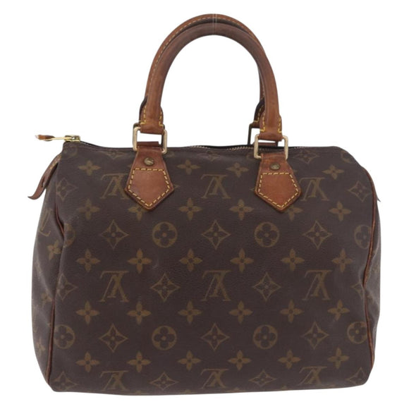 LOUIS VUITTON Monogram Speedy 25 Hand Bag M41528 LV Auth 186274