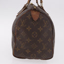 LOUIS VUITTON Monogram Speedy 25 Hand Bag M41528 LV Auth 186274-4