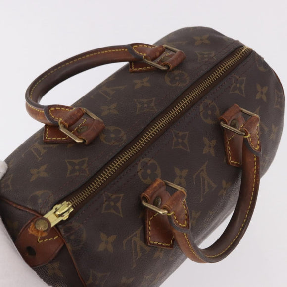LOUIS VUITTON Monogram Speedy 25 Hand Bag M41528 LV Auth 186274