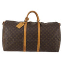 LOUIS VUITTON Monogram Keepall Bandouliere 60 Boston Bag M41412 LV Auth 186276A-2