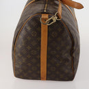 LOUIS VUITTON Monogram Keepall Bandouliere 60 Boston Bag M41412 LV Auth 186276A-4