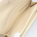 LOUIS VUITTON Damier Azur Portefeuille Sarah Long Wallet N61735 LV Auth 186278V-20