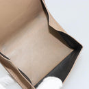 SAINT LAURENT Cassandra Wallet Leather Beige Gold Auth 186279A-9