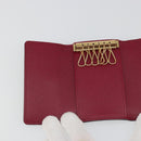 LOUIS VUITTON Monogram Multicles 6 Key Case Fuchsia M60701 LV Auth 186280V-21