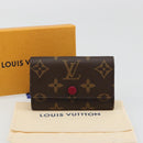 LOUIS VUITTON Monogram Multicles 6 Key Case Fuchsia M60701 LV Auth 186280V-12