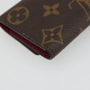 LOUIS VUITTON Monogram Multicles 6 Key Case Fuchsia M60701 LV Auth 186281V-16
