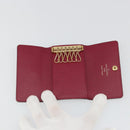 LOUIS VUITTON Monogram Multicles 6 Key Case Fuchsia M60701 LV Auth 186281V-8